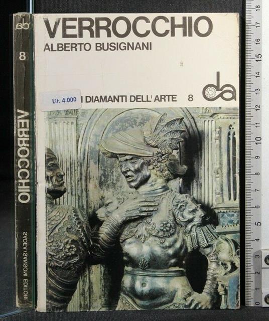 I Diamanti Dell'Arte Verrocchio - Alberto Busignani - copertina