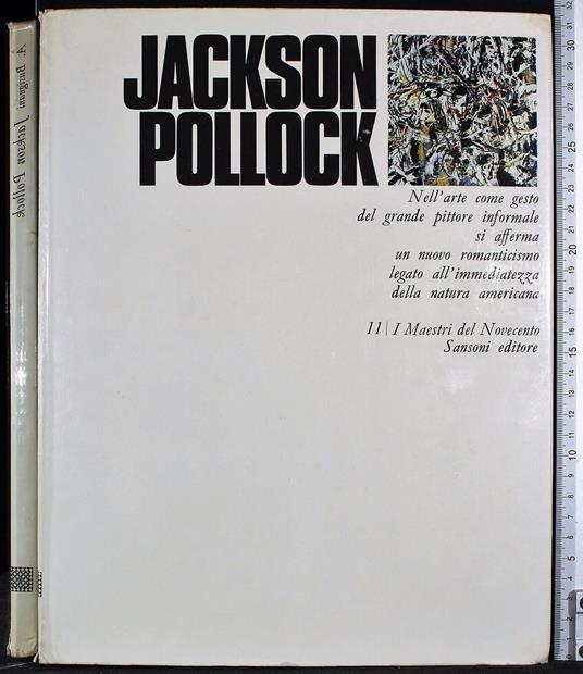 I maestri del novecento Jackson Pollock - Alberto Busignani - copertina