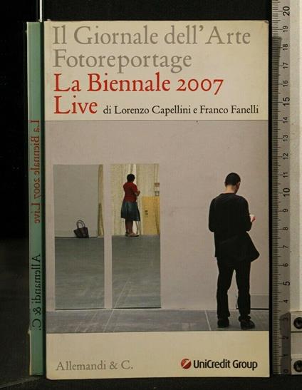La Biennale 2007 Live - Lorenzo Capellini - copertina