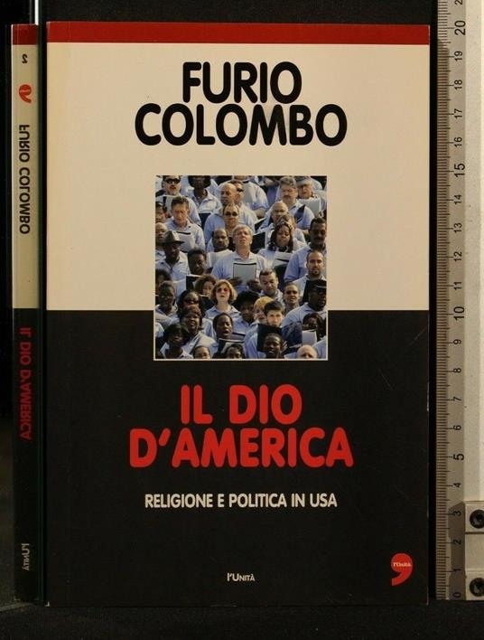 Il Dio D'America - Furio Colombo - copertina