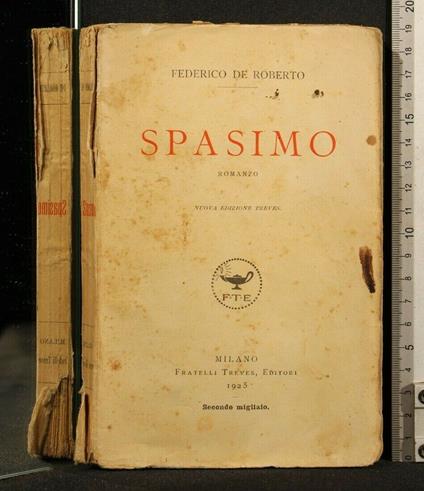 Spasimo - Federico De Roberto - copertina