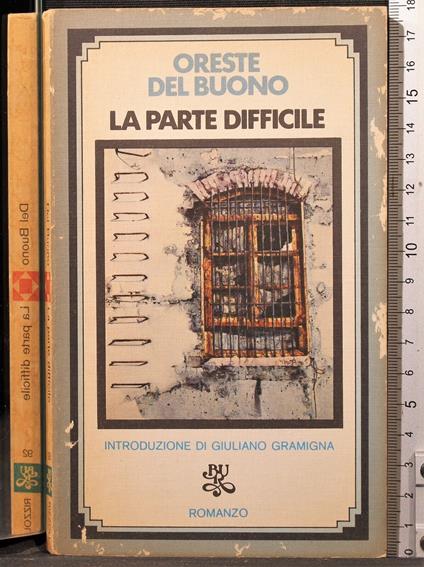 La parte difficile - Oreste Del Buono - copertina
