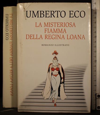 La misteriosa fiamma della regina loana - Umberto Eco - copertina