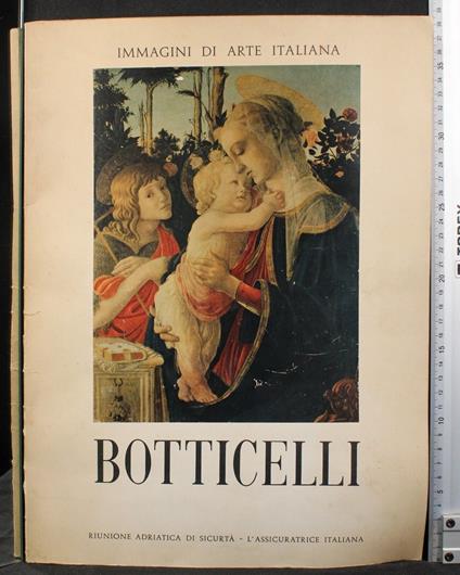Immagini di arte italiana. Botticelli - Andrea Emiliani - copertina