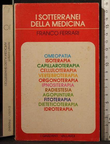 I sotterranei della medicina - Franco Ferrari - copertina