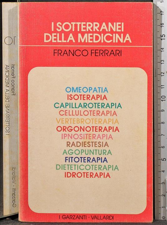 I sotterranei della medicina - Franco Ferrari - copertina
