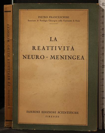 La Reattività Neuro-Meningea - Pietro Franceschini - copertina