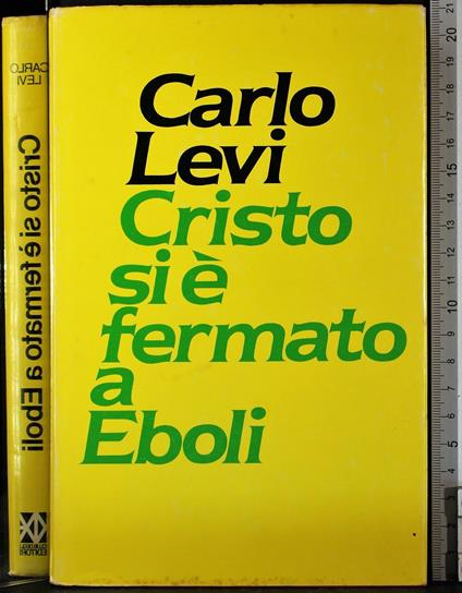 Cristo si è fermato a Eboli - Carlo Levi - copertina