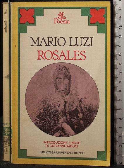 Rosales - Mario Luzi - copertina
