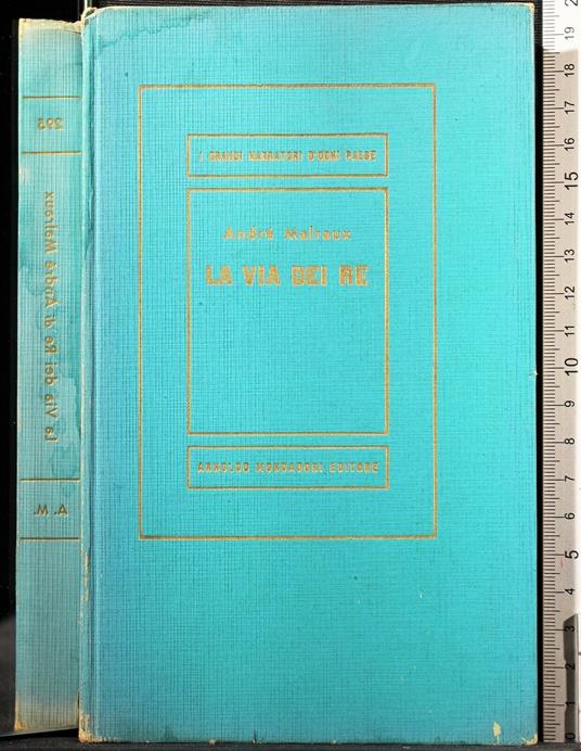 La via dei re - André Malraux - copertina