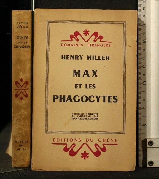 Max Et Les Phagocytes - Henry Miller - copertina