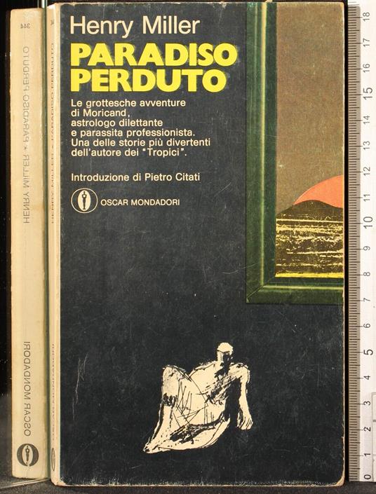Paradiso perduto - Henry Miller - copertina