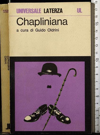 Chapliniana - Guido Oldrini - copertina