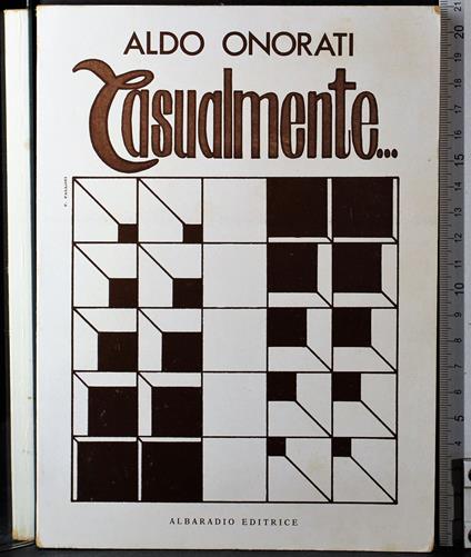 Casualmente - Aldo Onorati - copertina