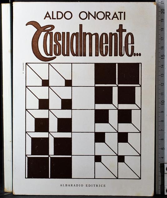Casualmente - Aldo Onorati - copertina