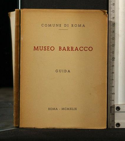 Guida Museo Barracco - Carlo Pietrangeli - copertina