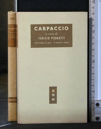Carpaccio - Terisio Pignatti - copertina