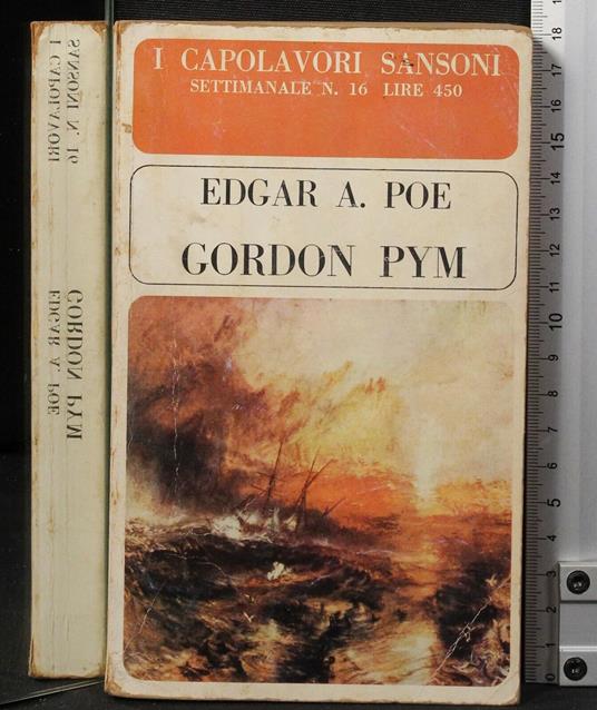 Gordon Pym - Edgar Allan Poe - copertina