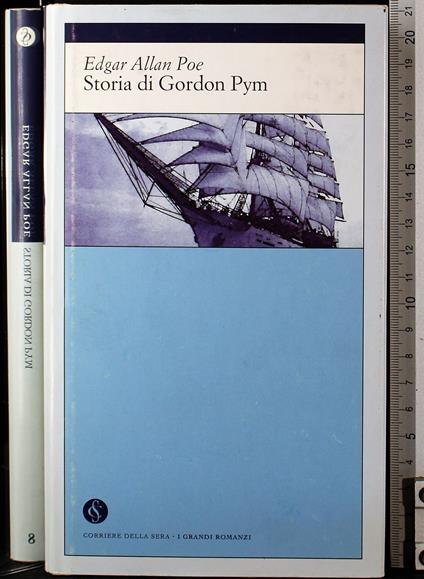 Storia di Gordon Pym - Edgar Allan Poe - copertina