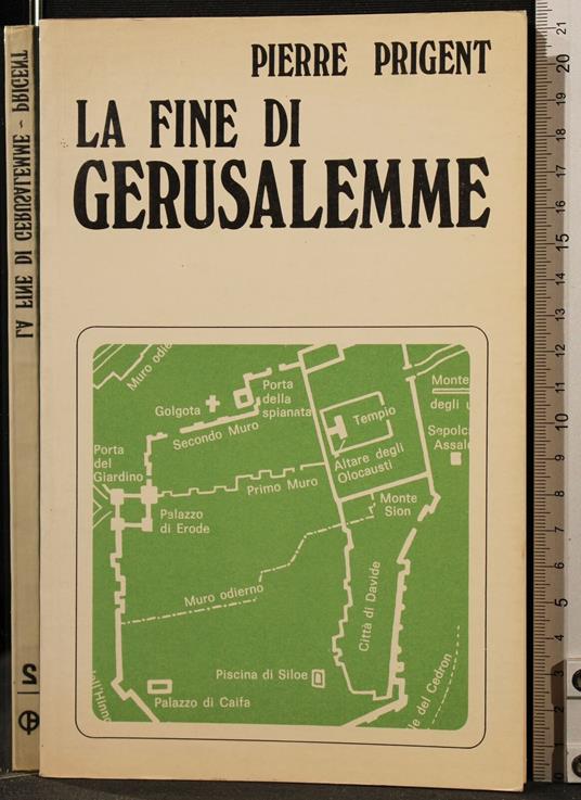 La Fine di Gerusalemme - Pierre Prigent - copertina