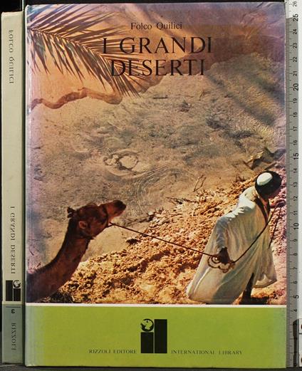 I Grandi Deserti - Folco Quilici - copertina
