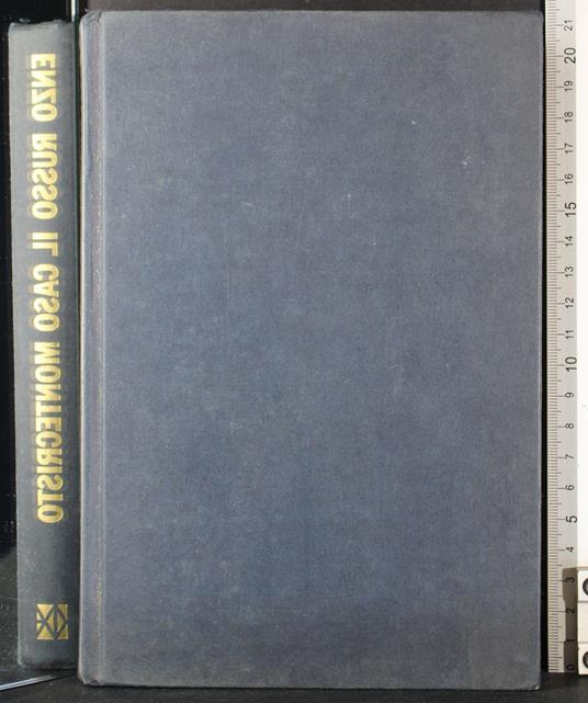 Il caso montecristo - Enzo Russo - copertina