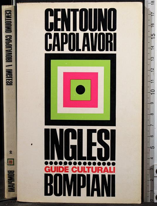 Centouno capolavori inglesi - Roberto Sanesi - copertina