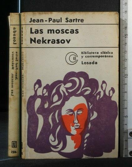Las Moscas Nekrasov - Jean-Paul Sartre - copertina