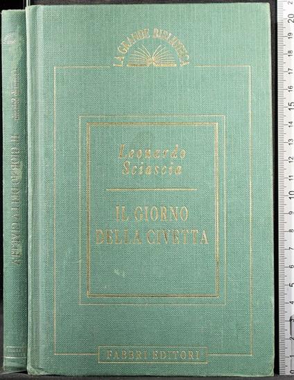 Il giorno della civetta - Leonardo Sciascia - copertina