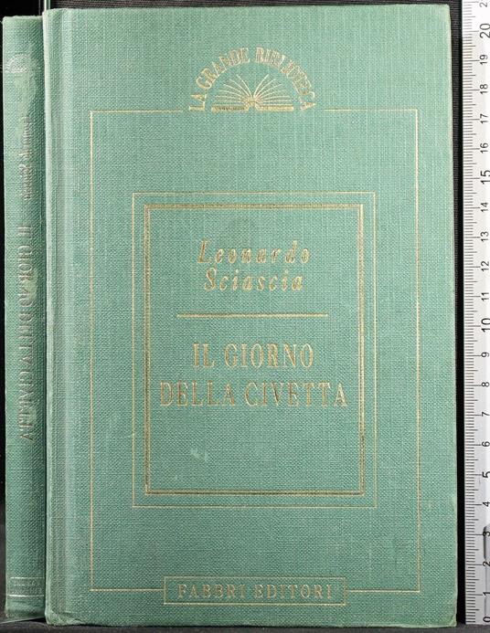 Il giorno della civetta - Leonardo Sciascia - copertina