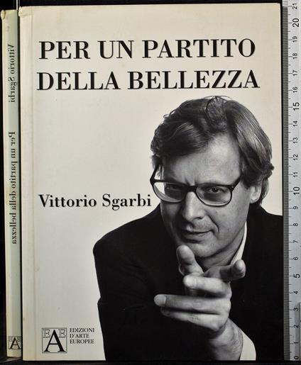 Per un partito della bellezza - Vittorio Sgarbi - copertina