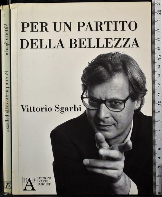 Per un partito della bellezza - Vittorio Sgarbi - copertina