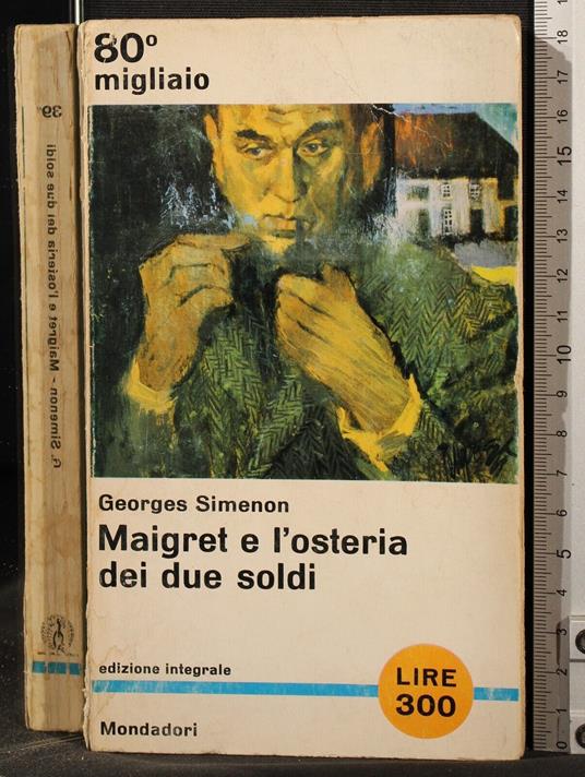 Maigret e l'osteria dei due soldi - Georges Simenon - copertina
