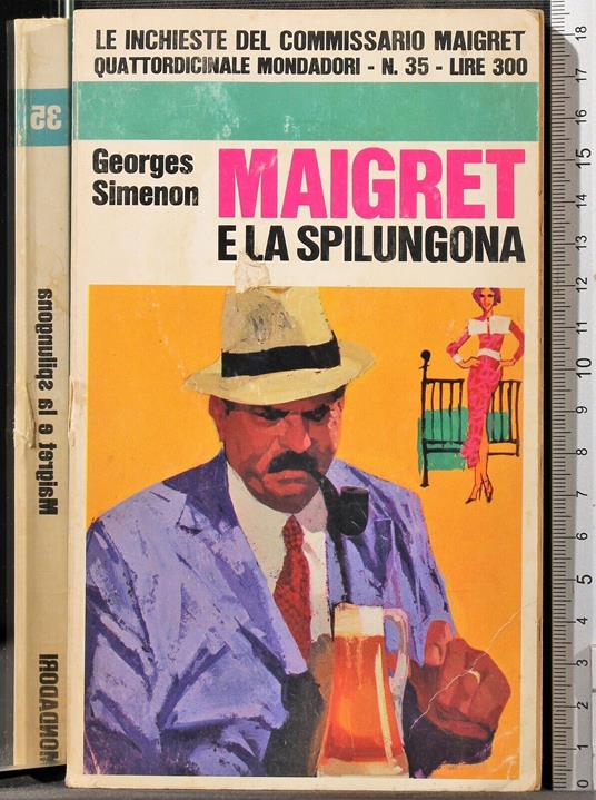 Maigret e la spilingona - Georges Simenon - copertina