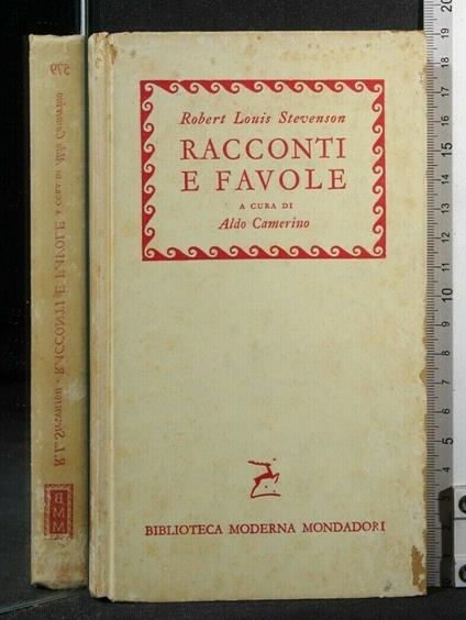 Racconti e Favole - Robert Louis Stevenson - copertina