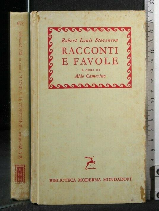 Racconti e Favole - Robert Louis Stevenson - copertina