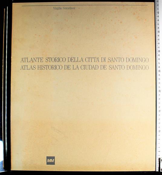 Atlante storico della citta di Santo Domingo - Virgilio Vercelloni - copertina