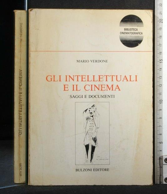 Gli Intellettuali e Il Cinema - Mario Verdone - copertina