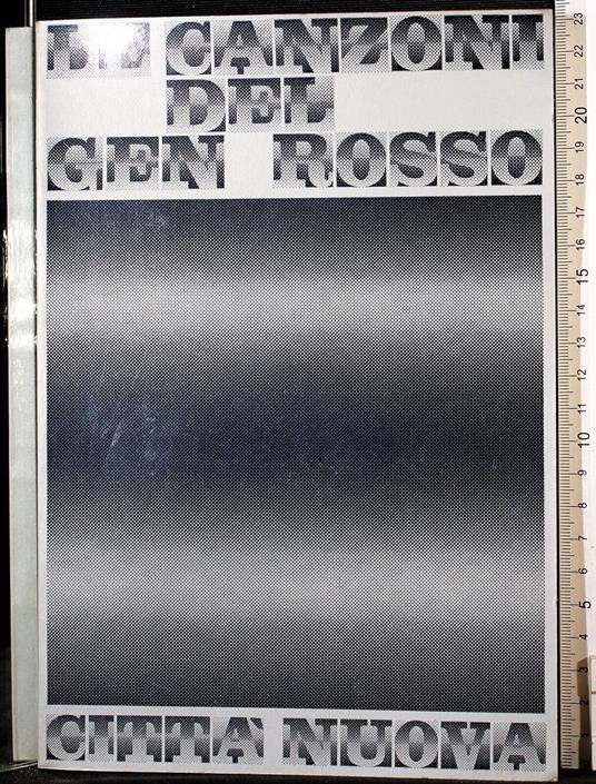 Le canzoni del Gen Rosso - Giovanni Zappalà - copertina
