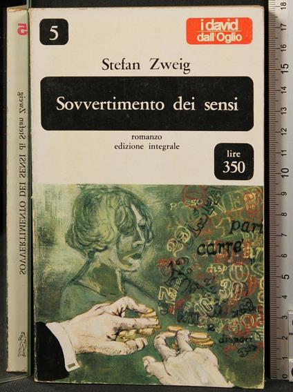 Sovvertimento Dei Sensi - Stefan Zweig - copertina