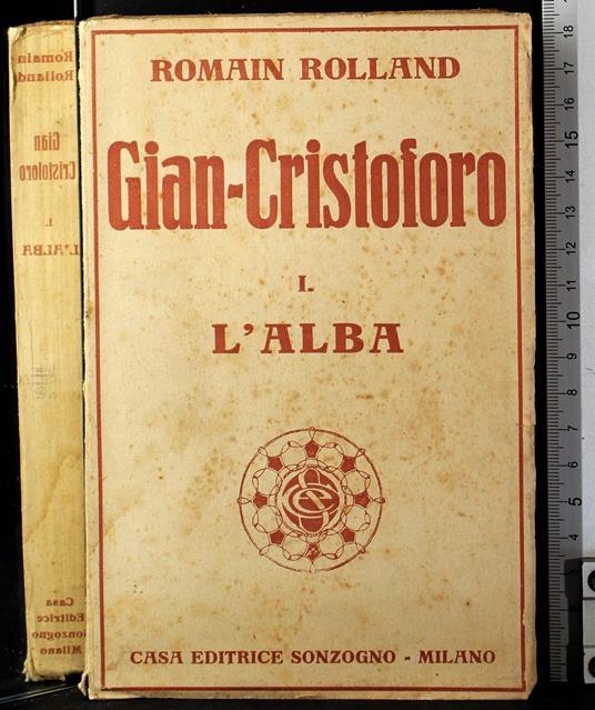 Gian-Cristoforo. Vol 1 L'alba - Romain Rolland - copertina