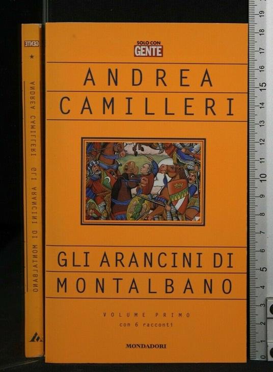 Gli Arancini di Montalbano - Andrea Camilleri - copertina