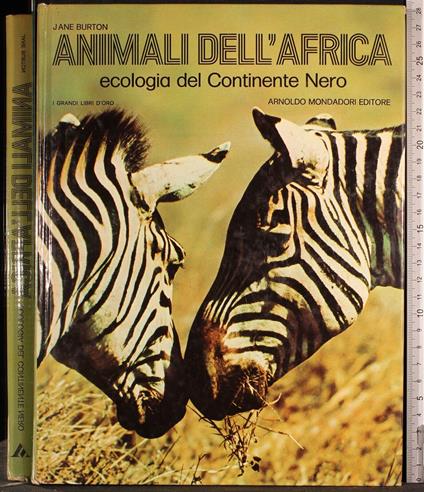 Animali dell'Africa - Jane Burton - copertina