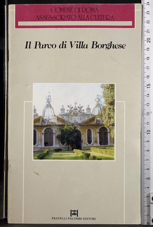 Il parco di Villa Borghese - Alberta Campitelli - copertina