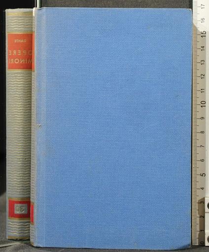 Opere Minori - Dante Alighieri - copertina