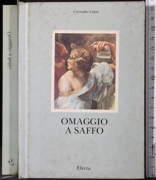 Omaggio a Saffo - Corrado Gizzi - copertina