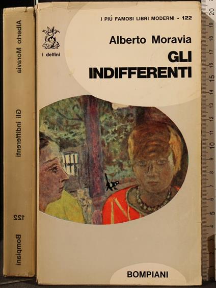 Gli Indifferenti - Alberto Moravia - copertina