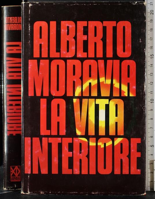 La vita interiore - Alberto Moravia - copertina