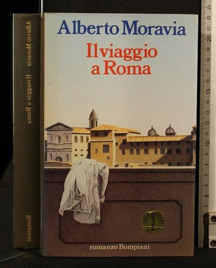 Il Viaggio a Roma - Alberto Moravia - copertina