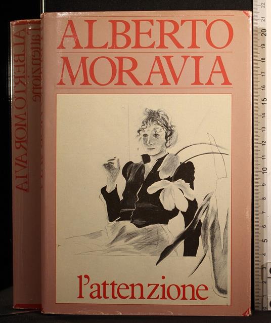 L' attenzione - Alberto Moravia - copertina